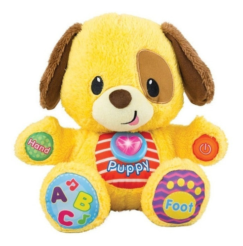 Peluche Perrito Didactico Amigo Inteligente Puppy Winfun 669