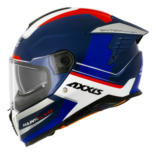 Capacete Axxis Importado Espanha Original Hawk Evo Sv