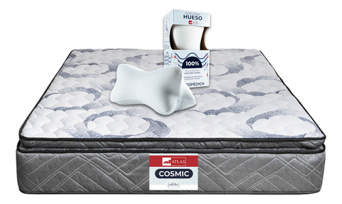 Colchón Individual Atlas Cosmic + Almohada Ortopédica