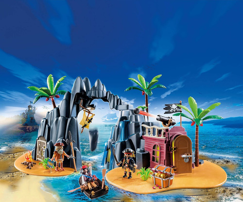 Imagen 2 de 3 de Playmobil Pirate Treasure Island