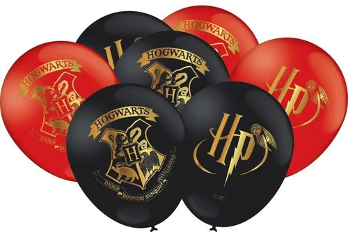 Imagem 1 de 1 de 25 Balão Bexiga Harry Potter Festa Aniversário Decoração N.9