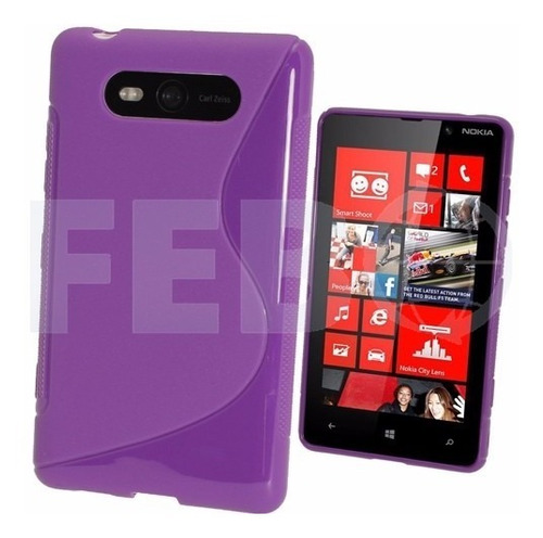 Funda Protector Tpu Premium Para Nokia Lumia 820