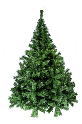 Árbol De Navidad Canadian Luxury 1.5mts Base Metálica Color Verde