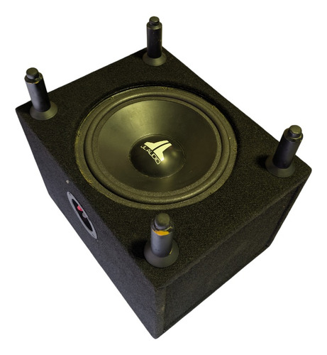Subwoofer Jl Audio 12 Pulgadas Con Caja Made In Usa 250 Rms Negro (Usado)