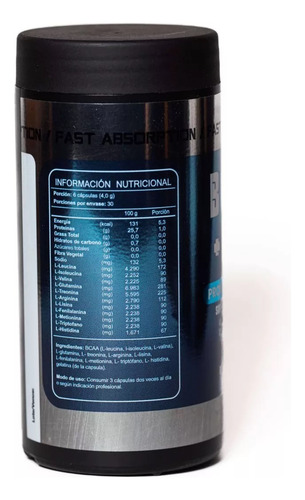 Bcaa + Eas 180 Cápsulas Fnl (aminoácidos)