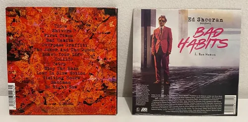 Dvd + Cds Ed Sheeran: = , Single Bad Habits + The Equals