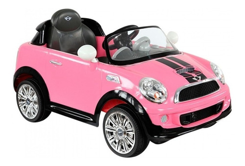 Carro Electrico Prinsel Mini Cooper Rosa