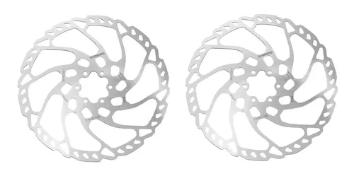 Par Disco Rotor Freio Shimano Rt66 203mm 6 Parafusos