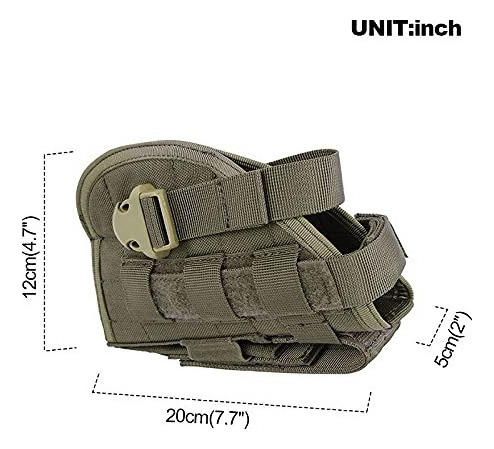 Muslera Tactica Excelente Elite Spanker Funda De Pistola Tá