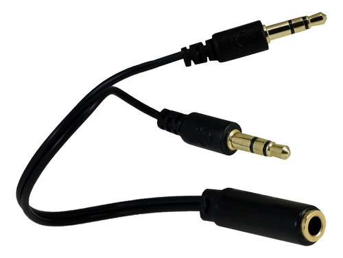 Adaptador Divisor Y 3.5mm 1a2 Auriculares Cable Aux Audio