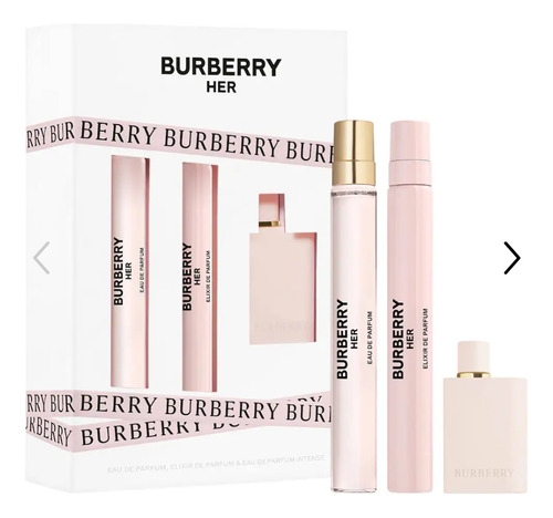 Burberry Mini Her Collection Perfume Trio