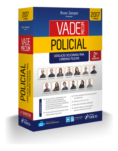 Vade Mecum Policial, De Bruno Torquato Zampier Lacerda. Editora Foco Em Português