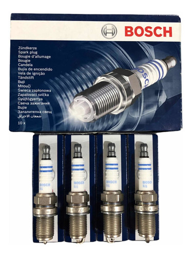 Bujias Bosch Fr7dc+ Para Alfa Romeo 147 2.0 16v Ts D/ 2000