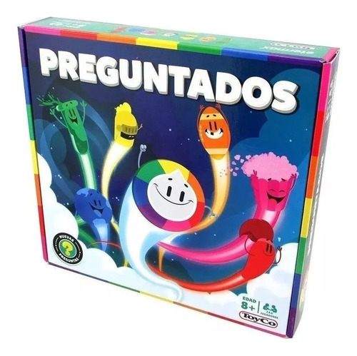 Juego De Cartas Preguntados Popular Toyco