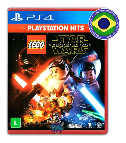 Lego Star Wars O Despertar Da Força - Ps4 - Mídia Física