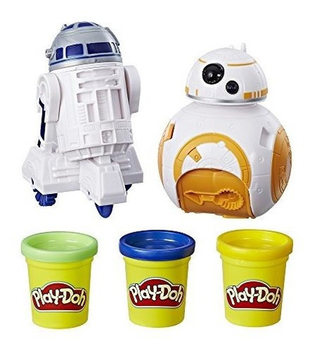 Set De Modelado Star Wars Con Bb-8 Y R2-d2.