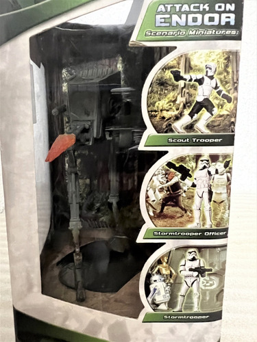 Star Wars Miniatures At-st Scout Walker (Usado)