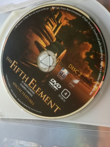 The Fifth Element / El Quinto Elemento 2 Discos - Dvd