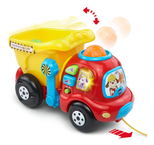 Camión De Carga Y Descarga Vtech Personaje Color