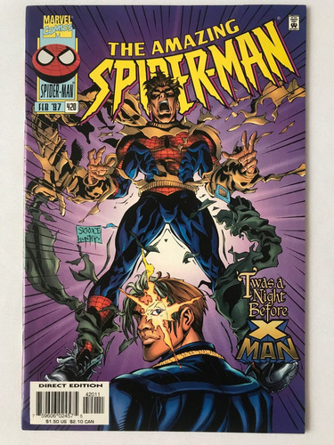 Amazing Spiderman #420 Marvel Comics 1997 X-man Clone Saga