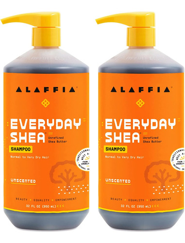 Shampoo Hidratante De Manteiga De Karité, Pacote Com 2