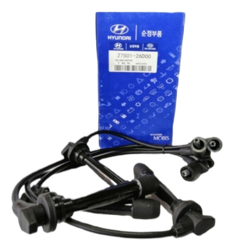 Juego Cables De Bujías Hyundai Getz, Elantra Motor 1.6