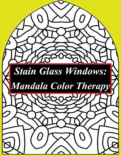 Stain Glass Windows Mandala Color Therapy Antistress Colorin