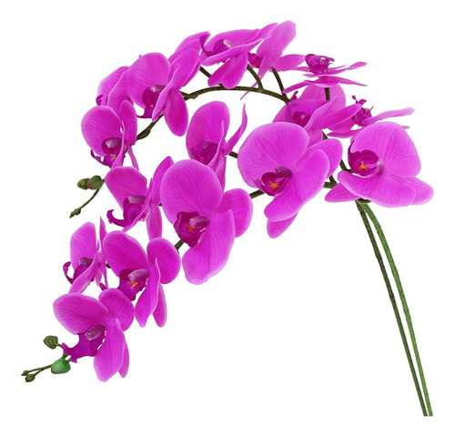 Htmeing Ramas De Flores Artificiales De Phalaenopsis De 38 P