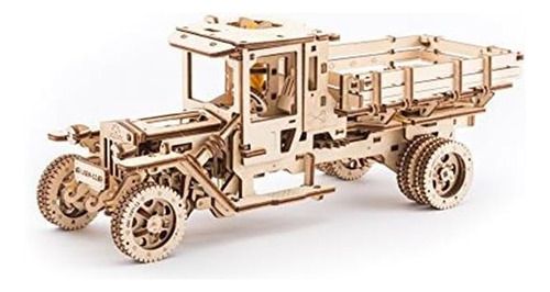 Ugears Diy Autopropulsado Ugm-11 Camión Mecánico Modelo 3d K