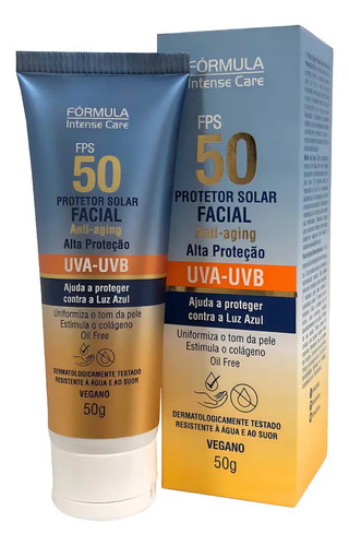 Protetor Solar Facial Fps50 - 50g