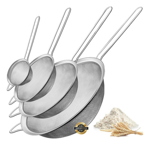 Coladores De Malla Fina De Acero Inoxidable,coladores Cocina