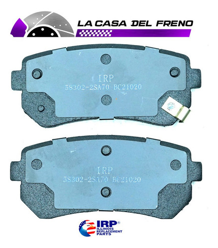 Pastilla Freno Tra Para Tucson 10 2.0 2009 (d4ha-tm10)