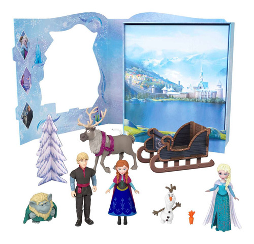 Disney Frozen Muñeca Set De Historias Paquete De 6 Figuras