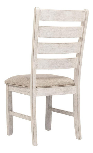 Sillas Comedor Modernas Granja, Set 2, Blanco, 45.72x55.88x9