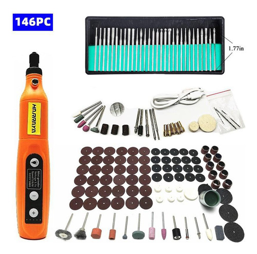 Mini Juego De Herramientas Rotativas Para Pulir 146pc