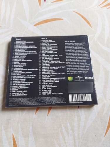 Cd Duplo The Beatles Live At The Bbc Digipack Importado