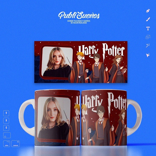Imagen 2 de 10 de Plantillas Harry Potter / Cod085