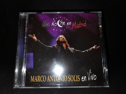 Marco Antonio Solis Una Noche En Madrid Cd + Dvd Original