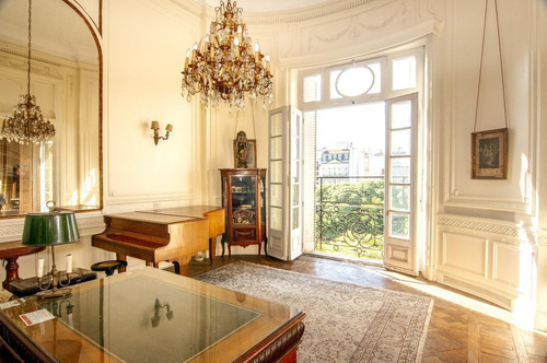 Imagen 6 de 24 de Piso Único De 10 Ambientes Estilo Francés En Plaza Libertad - Retiro