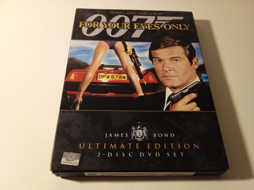 James Bond 007: For Your Eyes Only Roger Moore - Dvd Doble 