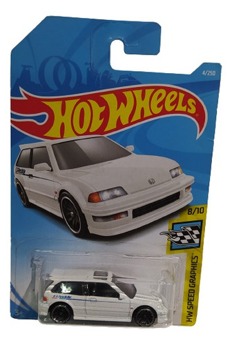 Hot Wheels  Honda Civic Ef  4/250 C-7