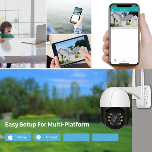 Imagen 5 de 5 de Camara Wifi Exterior Inalambrica Seguridad Ip Full Hd 1080p