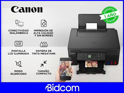 Impresora Multifunción A Color Canon Pixma G-3170 Wifi 220v