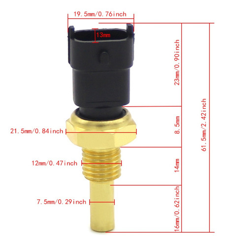 Sensor De Temperatura Para Can-am Outlander L Max 450 2015-2