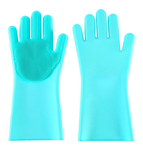 Guantes De Silicona P/lavar Vajilla Y Vegetales Rey Ofertas