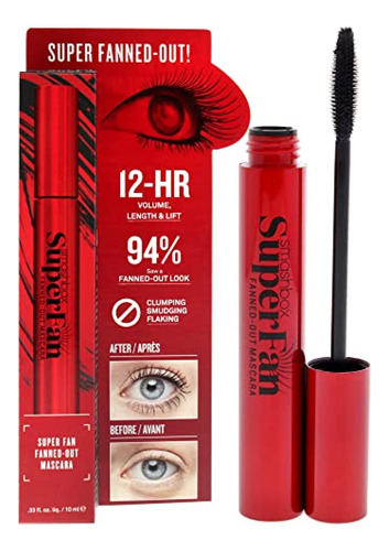 Masacara De Pestañas  Smashbox Super Fan Fanned-out Mascara