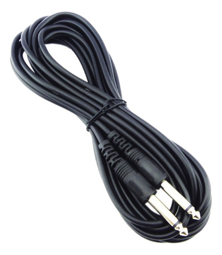 Cable Plug 6.3 Mono De 5 Metros