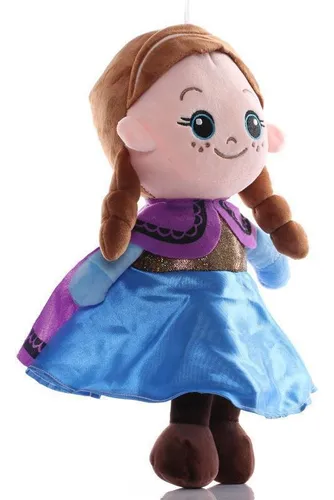 4 Frozen Elsa Anna Princess Olaf Sven Muñeca Peluche Juguete