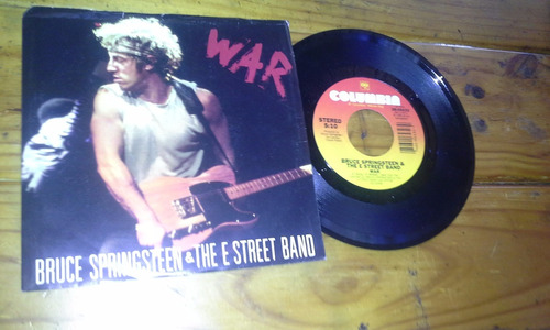 Bruce Springsteen War 86 Vinilo Simple 7 Canada Edwin Starr