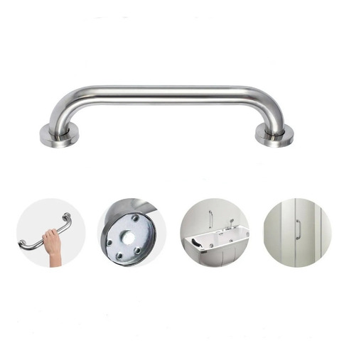 Barra De Seguridad Para Baño De 50 Cm1 1/4 Acero Inoxidable